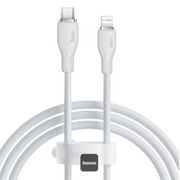 CABLE TIPO C A LIGHTNING 1.2MT P10355701221-B1 SILICONA 20W BLANCO