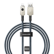 CABLE DE CARGA RÁPIDA BASEUS SERIE UNBREAKABLE P10355802221-00 USB A IP 2.4A 1M BLANCO