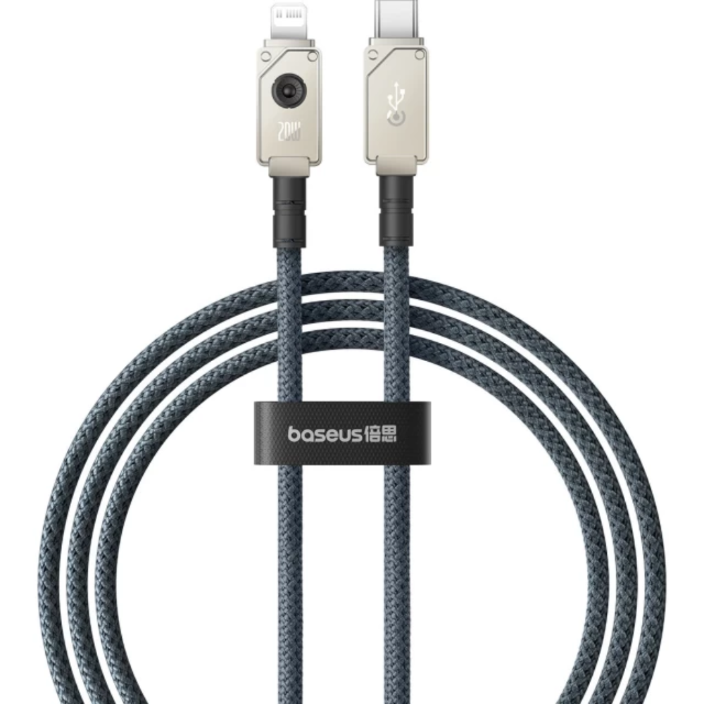 CABLE DE CARGA RÁPIDA BASEUS SERIE UNBREAKABLE P10355803221-01 TYPE-C A IP 20W 2M BLANCO