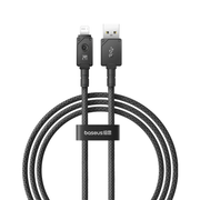 CABLE DE CARGA RÁPIDA BASEUS SERIE UNBREAKABLE P10355802111-01 USB A IP 2.4A 2M NEGRO