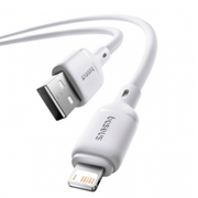 CABLE USB A LIGHTNING 1MT P10377702213-00 SILKY 2.4A BLANCO