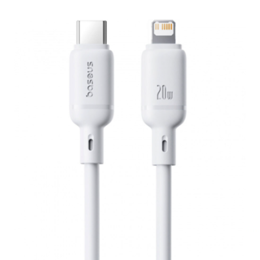 CABLE TIPO C A LIGHTNING P10377700213-00 SILKY 20W BLANCO