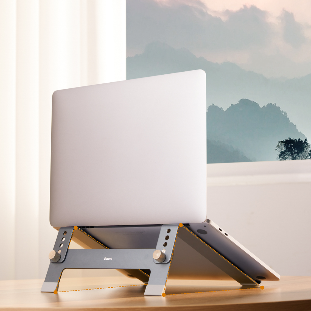 SOPORTE PARA LAPTOP B10053100811-00 ULTRASTABLE AJUSTABLE 4 POSICIONES GRIS